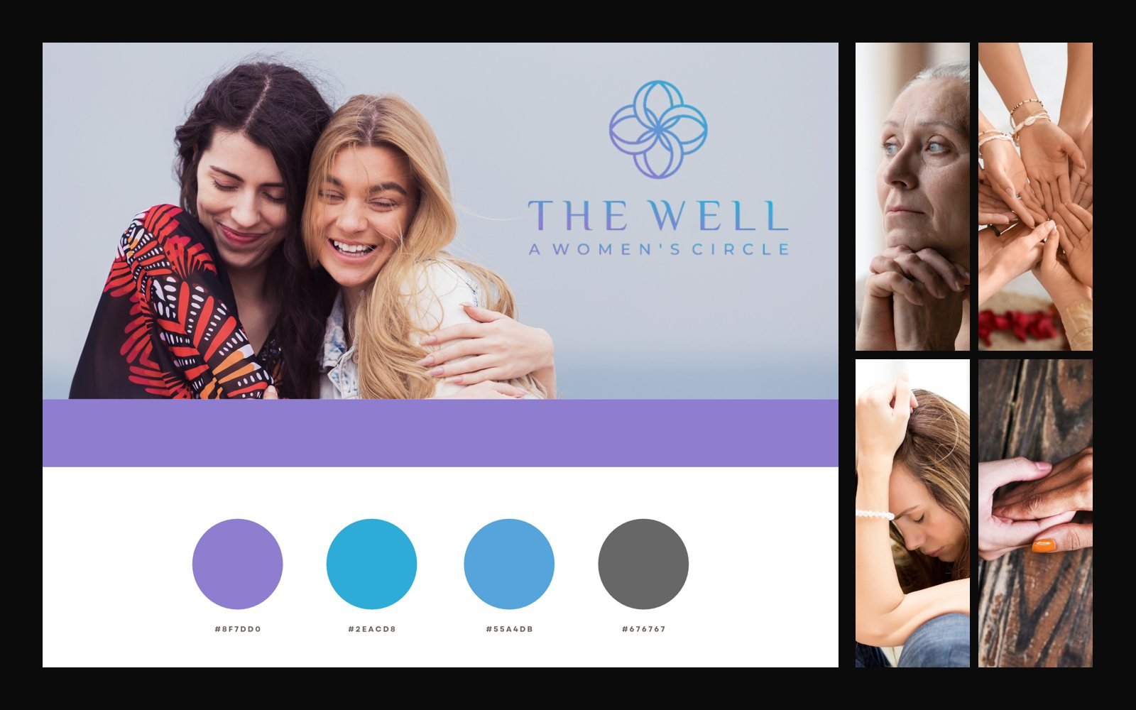 The Well, Brand board by Hillary Scott