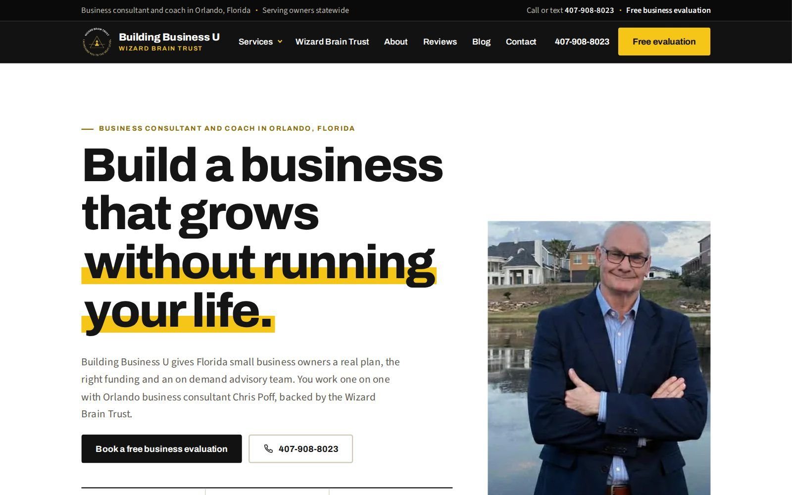 Building Business U, Website rebuild by Hillary Scott